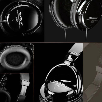 Takstar Wired Computer Headset With Microphone For Calls black over-ear wired headset with 50mm drivers for calls