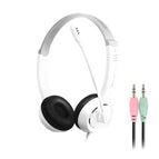 DT326 3.5mm Two-hole White / White