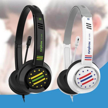 DANYIN Kids Headset With Microphone For Online Learning lightweight kids headset with mic for virtual classes comfort