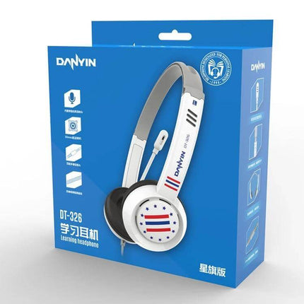 DANYIN Kids Headset With Microphone For Online Learning lightweight child headset with mic for clear online classes