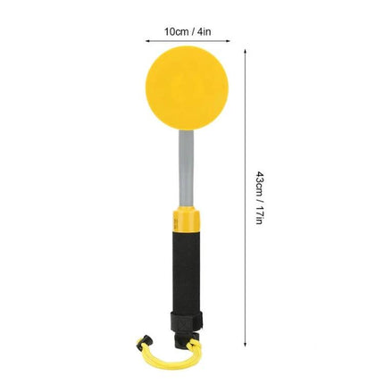 Waterproof Induction Pinpointer for Underwater Metal Detection yellow 43x10cm ABS waterproof search tool up to 100 feet