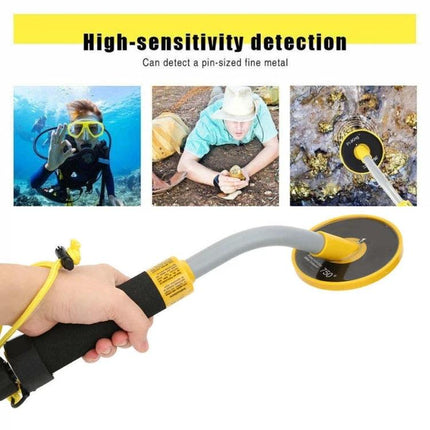 Waterproof Induction Pinpointer for Underwater Metal Detection handheld ABS pinpointer used by diver and beach treasure hunter, 43x10 cm, waterproof to 100 ft