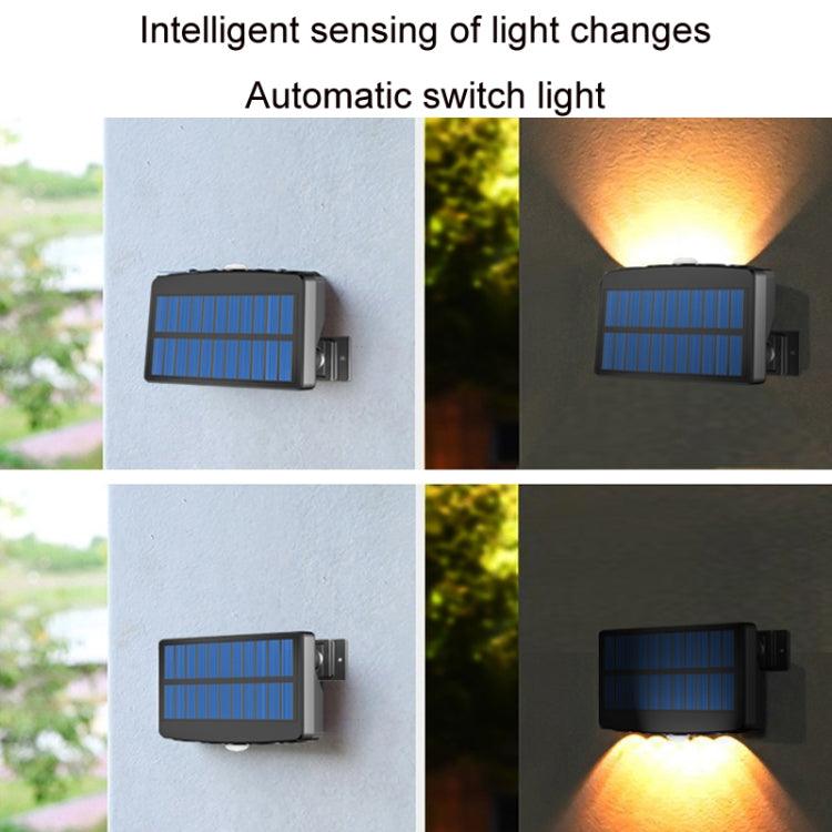 Motion-Activated Solar-Powered Waterproof Wall Light