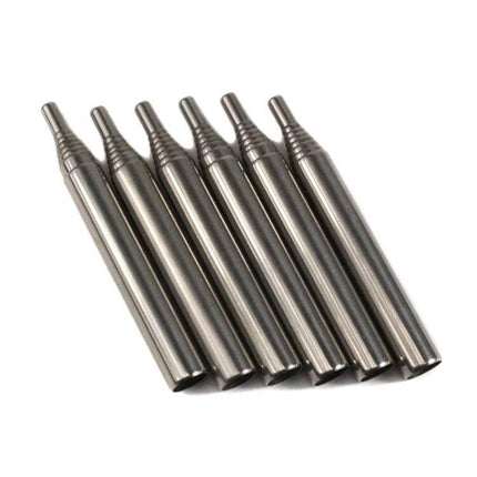 Camping Survival Fire Tube Telescopic 8 Section Blowpipe stainless steel collapsible blowpipe for camping and survival kits, 9.3mm to 480mm reach