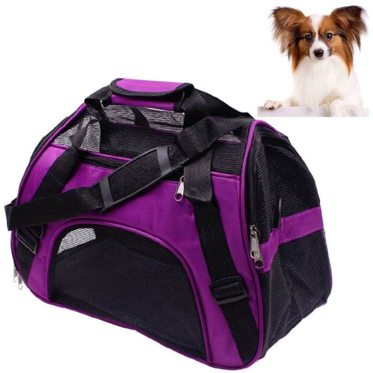 Portable Pet Backpack Dog Go Out Messenger Folding Bag