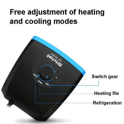 Multifunctional Car Heater 360 Degree Rotation For Car Use compact 360° rotating in-car heater for defogging defrosting and adjustable heating cooling modes