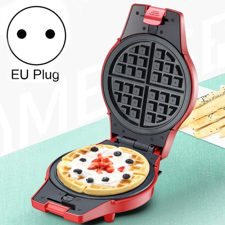 Versatile 3-in-1 Electric Breakfast Maker: Donut, Waffle & Pizza Pan with EU Plug