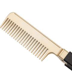 Wet & Dry Portable Hair Straightening Comb with Quick Heat Technology