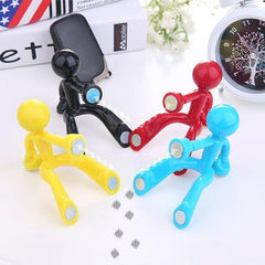 Whimsical 2-Pack Humanoid Magnetic Key Holders - Fun and Functional Refrigerator Decor