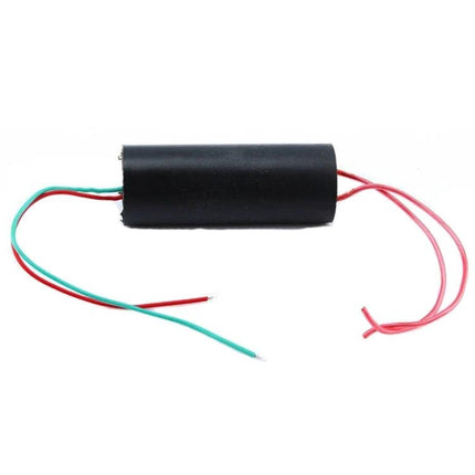 High Voltage Boost Generator for DIY Electronics Projects compact black module with red and green wires for hobbyist prototypes