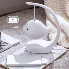 Bluetooth Bird Lamp with Music and Night Light for Bedroom and Desk