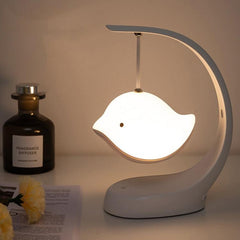 Bluetooth Bird Lamp with Music and Night Light for Bedroom and Desk