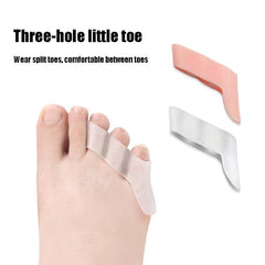 Three-Hole Split Toe Thumb Protectors - Random Color Delivery