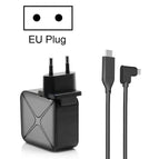 Black+EU Plug