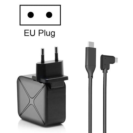 Adapter for Seamless Home Device Integration in Daily Life - black EU plug travel adapter with USB-C cables for gaming and screen casting
