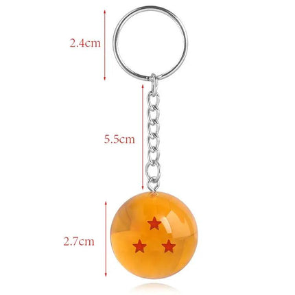Dragon Ball 7-Star Ball Keychain 2.7cm