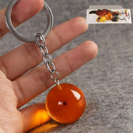Dragon Ball 7-Star Ball Keychain 2.7cm