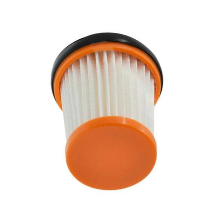 Shark Vacuum Filter for Mite Removal and Home Dust Control, 2 Pack - replacement pleated filter with orange cap for dust and mite capture