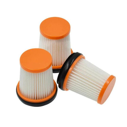 Shark Vacuum Filter for Mite Removal and Home Dust Control, 2 Pack - replacement pleated filters with orange caps for select Shark models