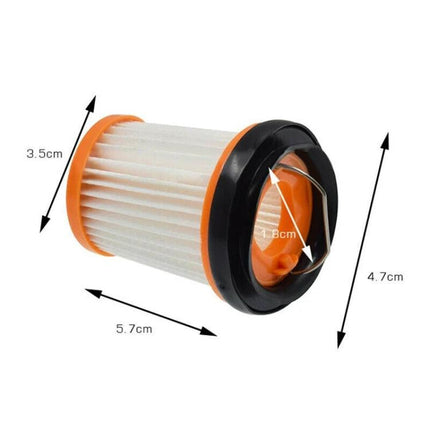 Shark Vacuum Filter for Mite Removal and Home Dust Control, 2 Pack - replacement pleated filter cartridge for select Shark models, 51-100 sqm homes