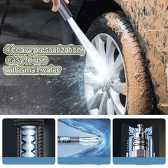 Ultimate High Pressure Car Wash Water Gun - Versatile Tap Nozzle for Home and Auto Cleaning with Telescopic Hose