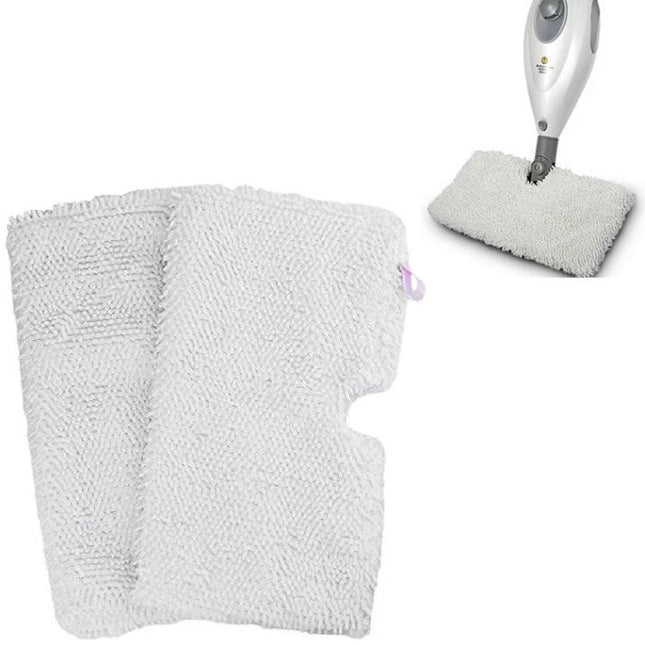 Shark Steam Mop Replacement Cloth Pads, Pack of 2 microfiber pads compatible with XT3501 XT3601 for tile hardwood laminate cleaning
