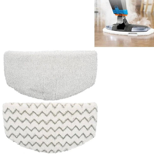 Replacement Cloth Covers for Bissell Steam Mop Cleaning - microfiber replacement pads for 1940 1440 series, washable covers for tile hardwood laminate