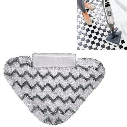 Microfiber Triangle Mop Cloth Covers for Shark Steam Mops, 2 Pack - gray chevron microfiber cover for hard floor cleaning