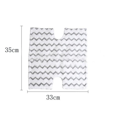 Microfiber Cloth Cover for Steam Mop Floor Cleaning - 33x35cm chevron microfiber pad for tiles, hardwood and laminate