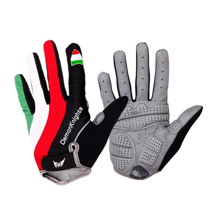 Gants de cyclisme DemonKnights Gants de vélo à doigts longs Équipement de sport de plein air