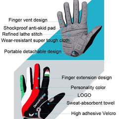 Full Finger DemonKnights Cycling Gloves for Optimal Comfort and Breathability