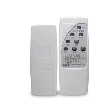 Zonsin Portable ID Card Reader for Daily Access and Attendance lightweight white handheld contact card scanner for office attendance and access control