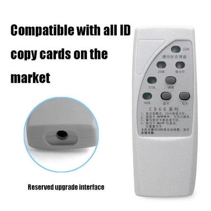 Zonsin Portable ID Card Reader for Daily Access and Attendance handheld white card reader for office attendance and event access