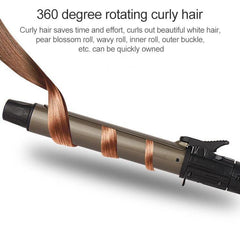 Professional Nano Titanium Curling Wand with LED Temperature Control