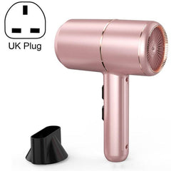 Silent High-Power Dual-Temperature Hair Dryer with UK Plug - Hot & Cold Air, Negative Ion Technology