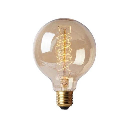 Vintage Style Edison Bulb for Everyday Household Lighting glowing amber glass filament bulb for cozy living room ambience