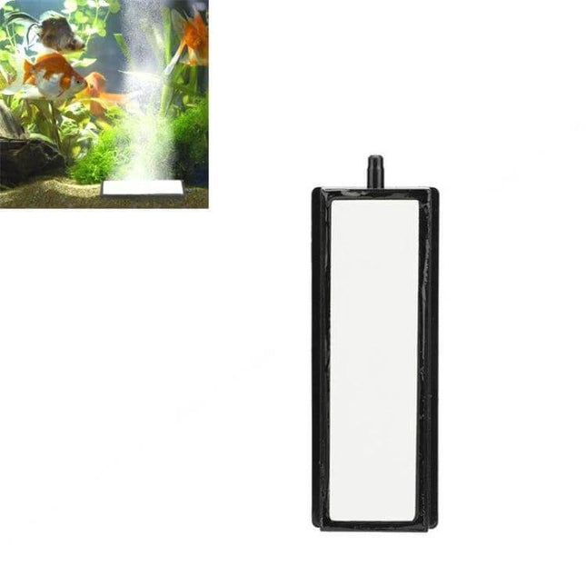 Nano Bubble Stone Air Refiner Oxygen Pump S for Aquarium compact porous rectangular aeration stone creating ultra-fine bubbles for small to medium tanks