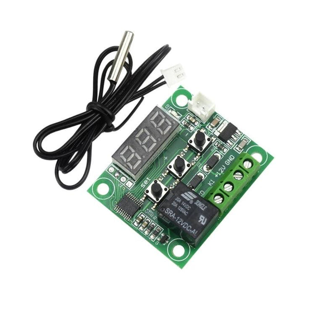 HESAI Digital Thermostat for Household Temperature Control - compact controller with probe and 1.9-inch digital display for aquariums and greenhouses