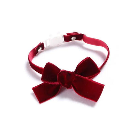 Adjustable Velvet Collar for Daily Pet Outings and Play