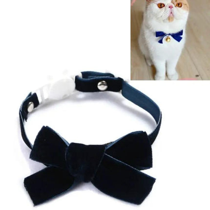 Adjustable Velvet Collar for Daily Pet Outings and Play