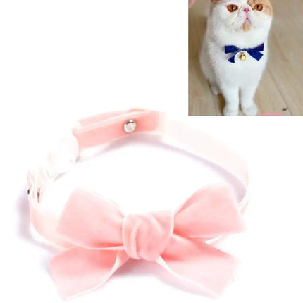 Adjustable Velvet Collar for Daily Pet Outings and Play