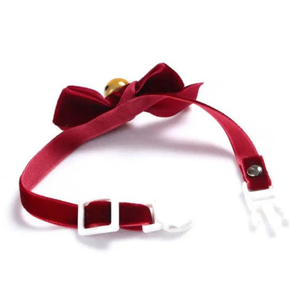 Adjustable Velvet Collar for Daily Pet Outings and Play