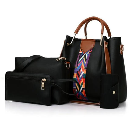 4 In 1 All-Match Messenger Handbag, Large Capacity