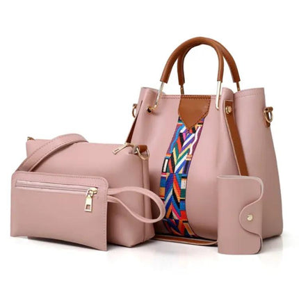 4 In 1 All-Match Messenger Handbag, Large Capacity
