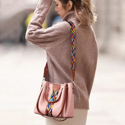 4 In 1 All-Match Messenger Handbag, Large Capacity