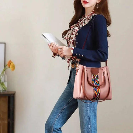 4 In 1 All-Match Messenger Handbag, Large Capacity