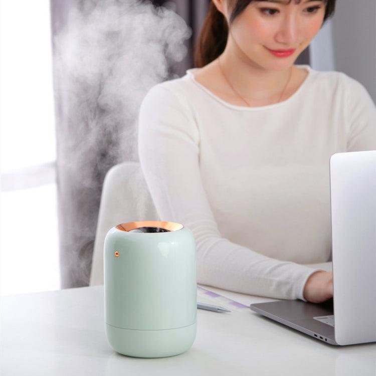 UV-C Portable Car Humidifier with Dual Nozzles, LED Display, and Timer Functions