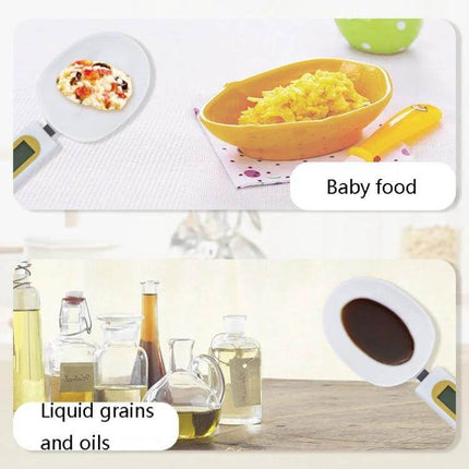 Electronic Measuring Spoon 500g 0.1g All Purpose Kitchen weighing baby food, spices and oils with compact digital spoon and 30ml bowl