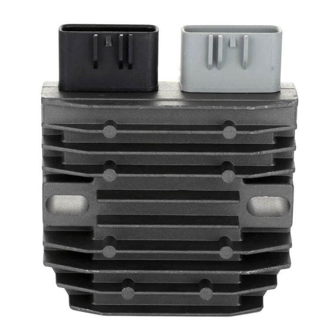 Motorcycle Rectifier For Honda Keeps Your Battery Charged On The Road - compact 14.5V three-phase rectifier with dual plug, fits FH012AA and related part numbers