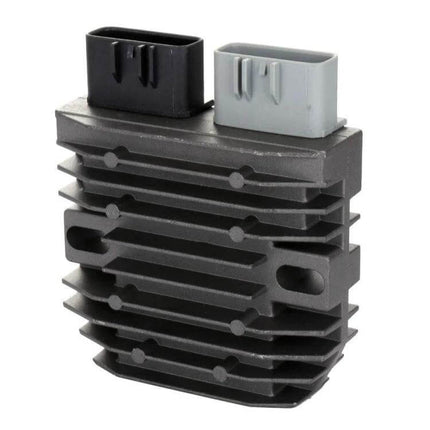 Motorcycle Rectifier For Honda Keeps Your Battery Charged On The Road - compact 14.5V three-phase full-wave regulator with dual connectors, 360g